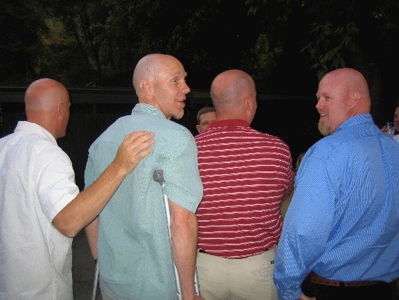 reunion shaved heads 1